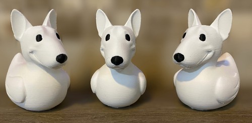 Bull terrier duck - bull,