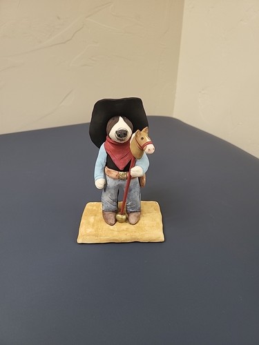 Bull terrier figurine - terrier,